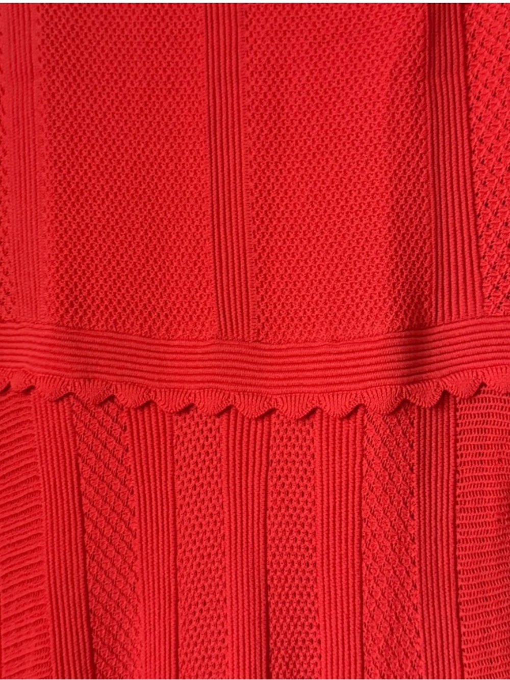 The Kooples Vibrant Red Sleeveless Knit Maxi Dress - Picture 5 of 5